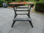 BLACK EN DECKER WORKMATE, Doe-het-zelf en Verbouw, Werkbanken, Ophalen, Gebruikt, Minder dan 70 cm, Inklapbaar
