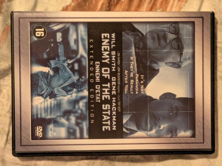 Enemy of the State - DVD Actiethriller, Cd's en Dvd's, Dvd's | Actie, Zo goed als nieuw, Actiethriller, Vanaf 16 jaar, Ophalen of Verzenden