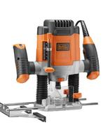 Black & Decker  incl Koffer, Doe-het-zelf en Verbouw, Gereedschap | Freesmachines, Verzenden, Zo goed als nieuw, Elektrisch, Bovenfrees