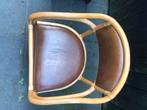 Gratis stoel, Huis en Inrichting, Stoelen, Gebruikt, Bruin, Leer, Ophalen of Verzenden