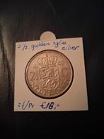 RIJKSDAALDER ZILVER JULIANA 1960.ZF +, Postzegels en Munten, Munten | Nederland, Ophalen of Verzenden, Koningin Juliana, 2½ gulden