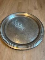 Zilverkleurige schaal van lifestyle diameter 65 cm, Ophalen, Zo goed als nieuw, Rond, Hout