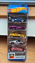Hot Wheels Motorshow 5 Pack, Hobby en Vrije tijd, Modelauto's | Overige schalen, Ophalen of Verzenden, Nieuw, Auto