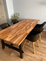 Ikea eettafel voor 4-6 personen - Hout, Huis en Inrichting, Tafels | Eettafels, Ophalen, Eikenhout, 50 tot 100 cm, Zo goed als nieuw