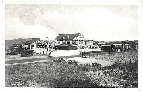 962783	Wassenaar	Jr 40 Wassenaarsche Slag Theetuin	Postzegel, Verzamelen, Ansichtkaarten | Nederland, Gelopen, Zuid-Holland, 1940 tot 1960
