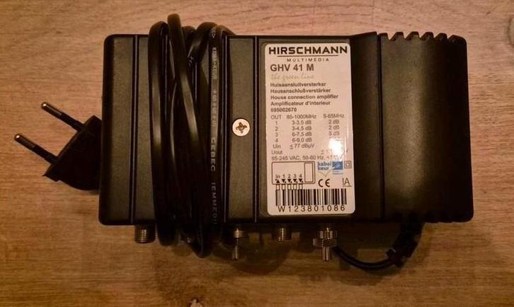 Hirschmann GHV 41 M Antenneversterker, Audio, Tv en Foto, Schotelantennes, Gebruikt, (Schotel)antenne, Overige merken, Ophalen of Verzenden
