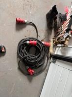 2 x verlengkabel 380V, Ophalen of Verzenden, Gebruikt, Kabel of Snoer