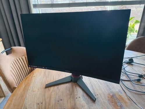 Beeldscherm MSi Optix MAG24C curved, Computers en Software, Monitoren, Gebruikt, 101 t/m 150 Hz, DisplayPort, DVI, HDMI, Gaming