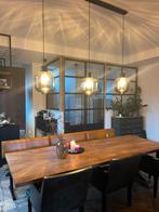 Hang lamp Spare Glass “Lett Rib” black 280 cm, Huis en Inrichting, Lampen | Hanglampen, Ophalen, Zo goed als nieuw, Glas, Minder dan 50 cm