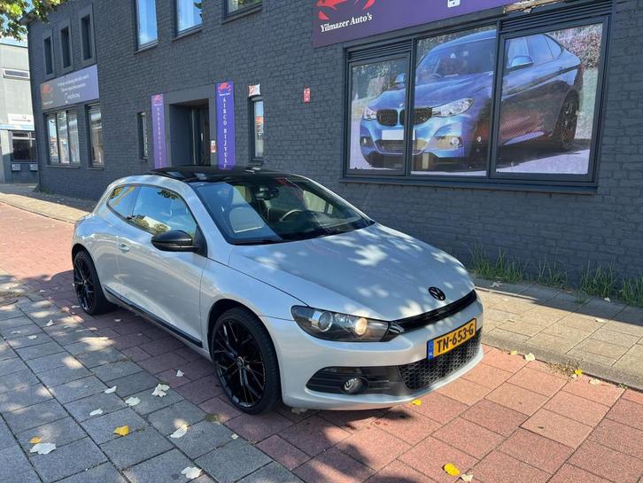 Volkswagen Scirocco 1.4 TSI Edition panodak leder grote beur, Auto's, Volkswagen, Bedrijf, Te koop, Scirocco, ABS, Airbags, Airconditioning