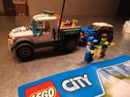 Lego sleepwagen met auto City 60081 helemaal compleet, Ophalen of Verzenden, Zo goed als nieuw, Complete set, Lego
