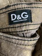 Prachtige broek met gouden glans van D&G, Dolce & Gabbana, Overige kleuren, Ophalen of Verzenden, Zo goed als nieuw