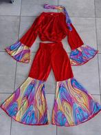 Carnavalspak Hippie - Maat M, Kinderen en Baby's, Ophalen of Verzenden, Zo goed als nieuw, 158 t/m 164, Meisje