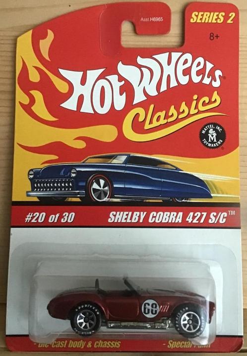 Hot Wheels Classics Series AC Cobra, Hobby en Vrije tijd, Modelauto's | Overige schalen, Nieuw, Auto, Ophalen of Verzenden