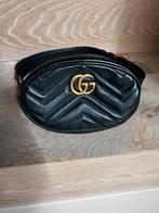 Gucci origineel Marmont leder zwart/black belt bag, Ophalen of Verzenden, Zo goed als nieuw, Zwart