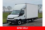 Iveco Daily 35S14 2.3 375 Bakwagen + Laadklep + Zijdeur Daks, Auto's, Gebruikt, Euro 6, Iveco, Wit