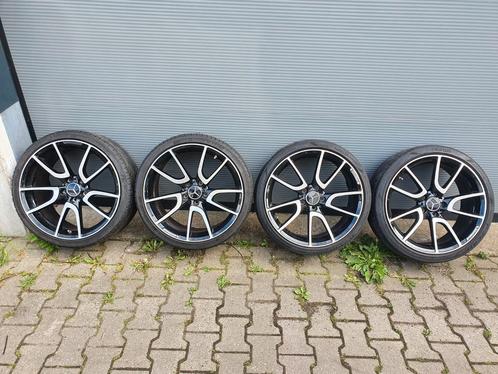 Mercedes Amg breedset c klasse wielen 5x112, Auto-onderdelen, Banden en Velgen, Banden en Velgen, Zomerbanden, 19 inch, 235 mm