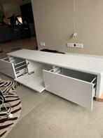 Zwevend TV Meubel Hoogglans Wit, Huis en Inrichting, Ophalen, 150 tot 200 cm, Zo goed als nieuw, Minder dan 100 cm