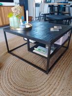 D Bodhi Tuareg Zwarte Salontafel (Sika wonen) met bergruimte, Ophalen, Gebruikt, 50 tot 100 cm, Vierkant