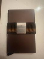 Secrid Pasjeshouder met Moneyband, Sieraden, Tassen en Uiterlijk, Portemonnees, Ophalen, Zo goed als nieuw, Bruin, Overige merken