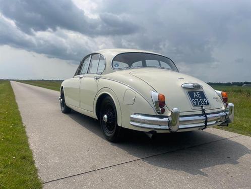 Daimler V8 250 (Jaguar Mk2), Auto's, Overige Auto's, Particulier, Benzine, Automaat, Wit, Overige kleuren, Leder, Achterwielaandrijving