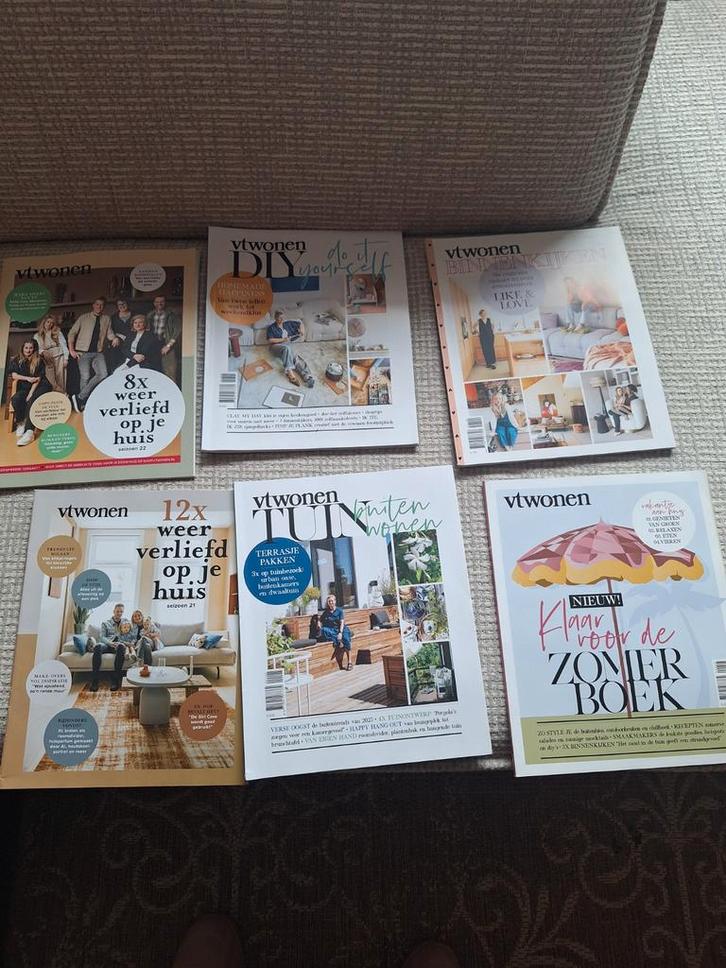 Vt wonen jaargang 2025 incl.specials zgan, Boeken, Tijdschriften en Kranten, Zo goed als nieuw, Overige typen, Ophalen