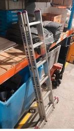 Multisteiger 2 x 6 treden steiger, Ophalen, 2 tot 5 meter, ., Zo goed als nieuw