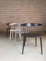 4X Hay J104 Zwart/Grijs/Wit, Huis en Inrichting, Stoelen, Ophalen, Gebruikt, Overige kleuren, Vier