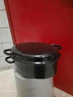 Ovale braadpan, Ophalen, Gebruikt, Gietijzer, Koekenpan of Braadpan
