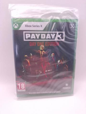 payday 3 day one edition xbox series x (Sealed) beschikbaar voor biedingen