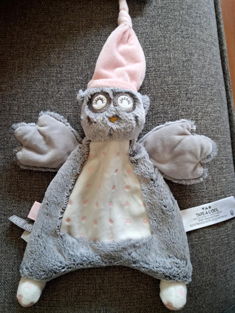 Tape à l'oeil Uil Knuffeldoekje, Ophalen of Verzenden, Gebruikt, Overige typen