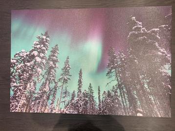 Schilderij met verlichting beschikbaar voor biedingen