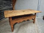 Antieke tafel 19e eeuws bakkerstafel sidetable 90x165cm, Ophalen of Verzenden