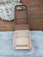 Oude schoenpoetsdoos - Vintage opberger, Verzamelen, Retro, Ophalen of Verzenden