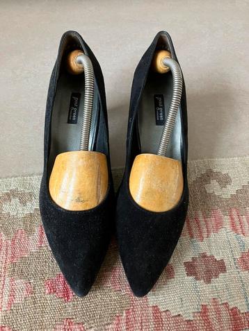 Zwarte pumps Paul Green, suede, weinig gedragen! Maat 37,5 beschikbaar voor biedingen