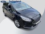 Ford S-Max 2.5 FHEV Titanium 7P 190pk | SYNC 3 Navigatie | A, Auto's, Gebruikt, Euro 6, 7 stoelen, Zwart