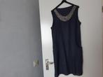 D.blauw linnenjurkje M als nieuw., Maat 38/40 (M), Blauw, Ophalen of Verzenden, Zo goed als nieuw