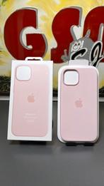 Apple iPhone 14 Silicone case Chalk Pink, Apple, IPhone 14, Frontje of Cover, Nieuw