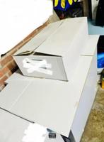 Nieuwe stevig witte zakelijke b2b Amerikaanse dozen 60x40x20, Ophalen, Doos, Opvouwbaar, 50 tot 75 cm