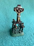 Antieke Kruisiging Voorstelling - Religieus Miniatuurbeeldje, Verzenden