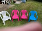 Kinderstoelen,kunststof,vier stuks, Ophalen, Zo goed als nieuw, Stoel(en)