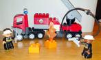 Duplo Brandweerwagen 4977, Kinderen en Baby's, Speelgoed | Duplo en Lego, Ophalen of Verzenden, Gebruikt, Complete set, Duplo