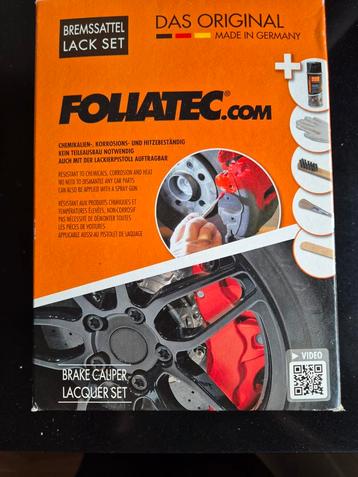 Foliatec Remschijf Lak Set - Performance Blue beschikbaar voor biedingen
