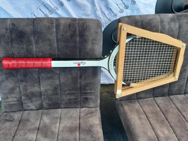 Vintage Vendexsprt Tennis rackets; door Donnay. Uit Jaren, Sport en Fitness, Tennis, Gebruikt, Racket, Overige merken, L4, Ophalen