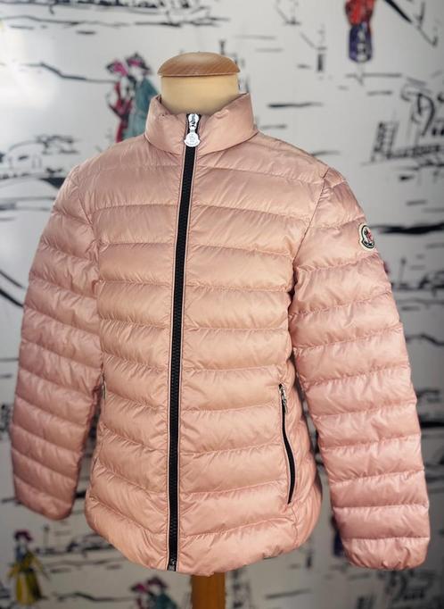 Moncler roze Kaukura donsjas meisje maat 10, Kinderen en Baby's, Kinderkleding | Maat 140, Zo goed als nieuw, Meisje, Jas, Ophalen of Verzenden