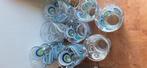 Funky Retro Cerve glazen, Huis en Inrichting, Keuken | Servies, Glas of Glazen, Gebruikt, Ophalen of Verzenden, Glas