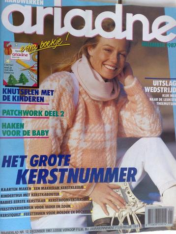 Ariadne december nr 12 / 1987 ,het grote kerstnummer beschikbaar voor biedingen