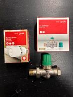 Nieuwe Danfoss RA click & RA-DV 15 thermostaatkranen, Doe-het-zelf en Verbouw, Verwarming en Radiatoren, Thermostaat, Minder dan 30 cm