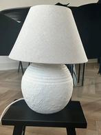 Zara home teracotta wit/gebroken witte tafellamp, Huis en Inrichting, Lampen | Tafellampen, Ophalen of Verzenden, Zo goed als nieuw