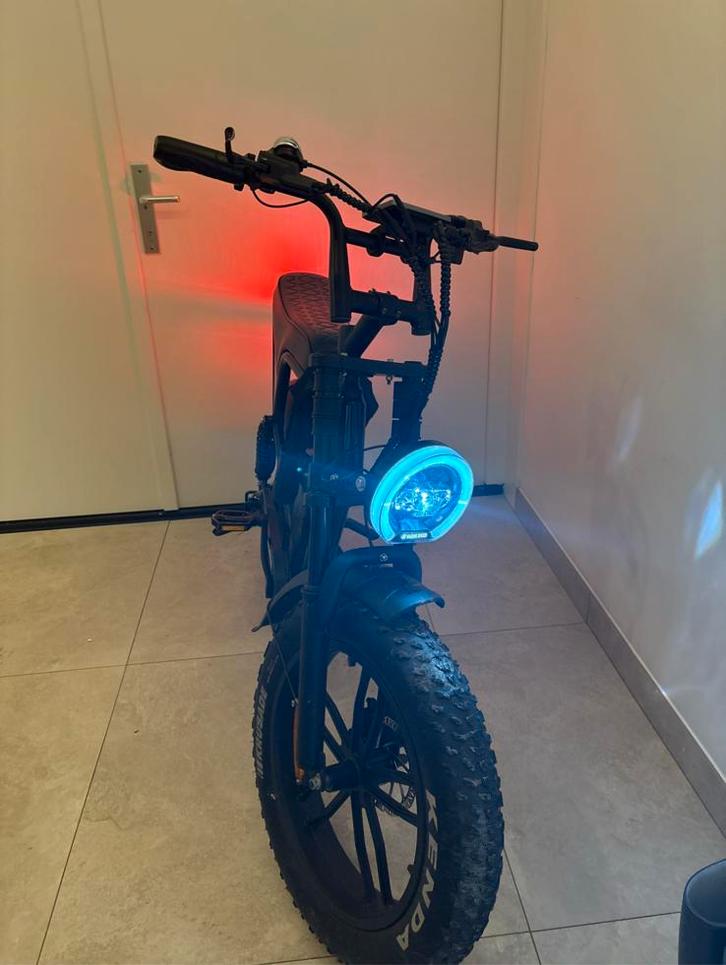 Stoere Elektrische Fatbike - C80 Pro, Fietsen en Brommers, Elektrische fietsen, Gebruikt, Overige merken, 51 tot 55 cm, 30 tot 50 km per accu